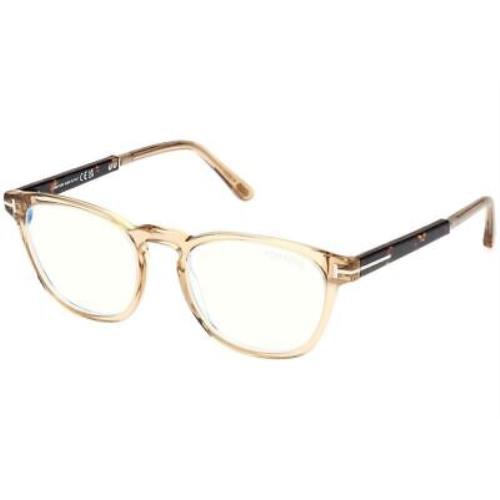 Tom Ford FT5890-B-047-51 Light Brown Other Eyeglasses