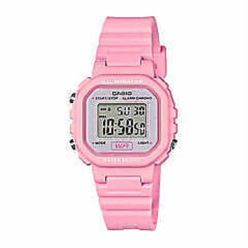 Casio Women`s `classic` Quartz Resin Casual Watch Color:pink Model: LA-20WH-4A