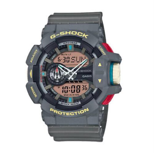 G-shock Casio GA400PC-8A Dark Grey/off White Sport Digital Analog Watch