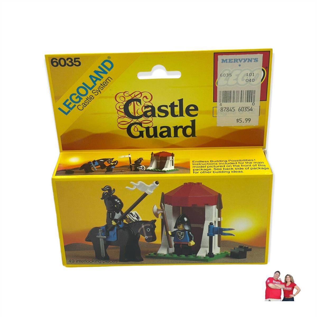 Vintage Lego Castle 6035 Castle Guard 2