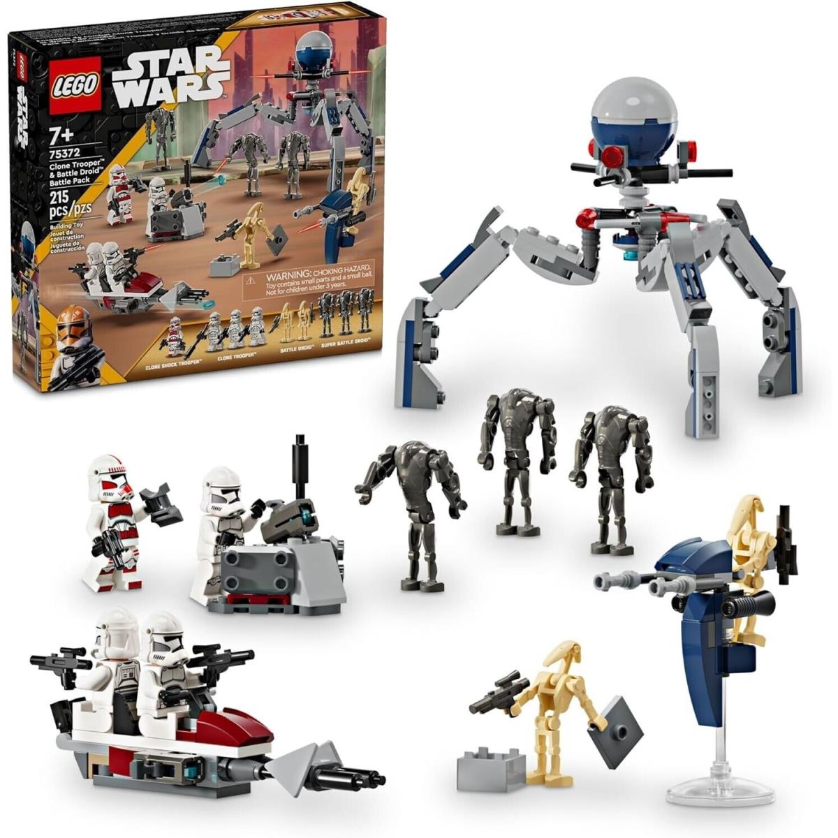 Lego Star Wars Trooper Battle Droid Battle Pack Set For Kids 75372