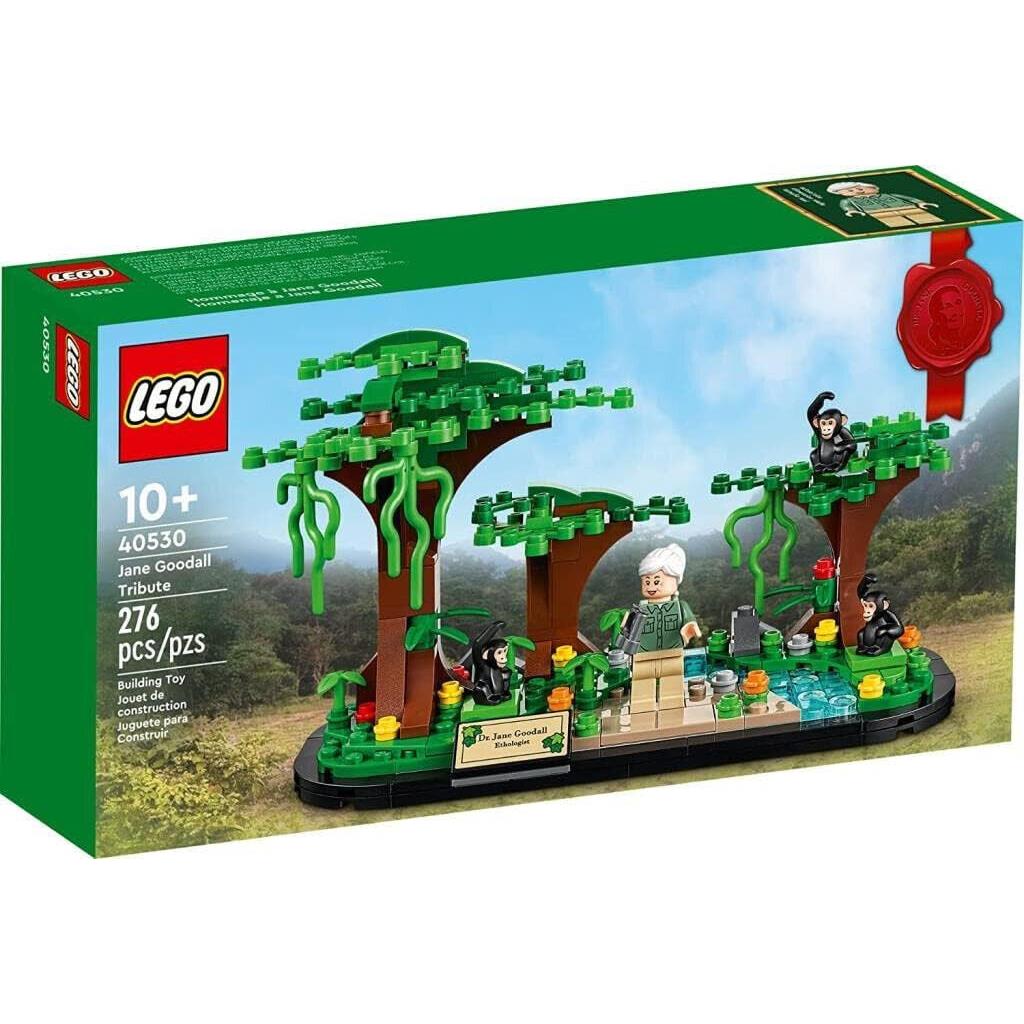 Lego 40530 Tribute to Jane Goodall Minifigure Shop Home Promo Set