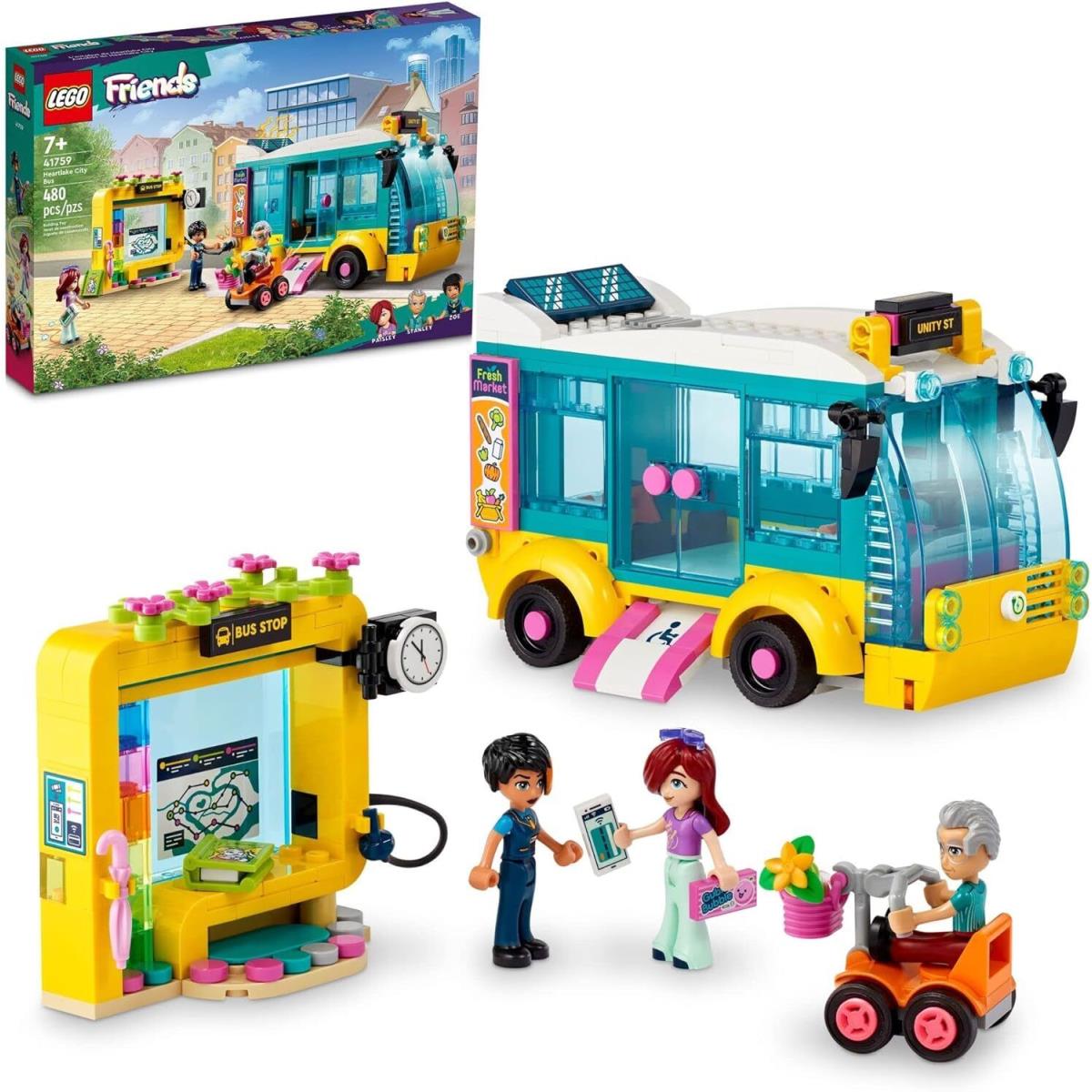 Lego Friends Heartlake City Bus 41759 Building Toy Set A Fun Birthday Gift