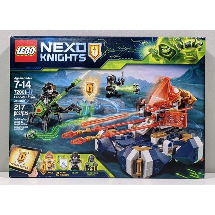 Lego 72001 Nexo Knights: Lance`s Hover Jouster Mib Retired
