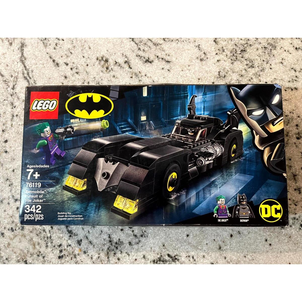 Batman Batmobile Lego Retired Set 76119 DC Joker Minifig 4 TB50