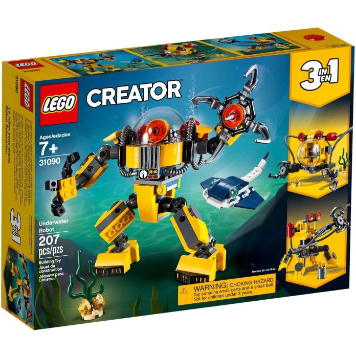 Lego 31090 Creator Underwater Robot