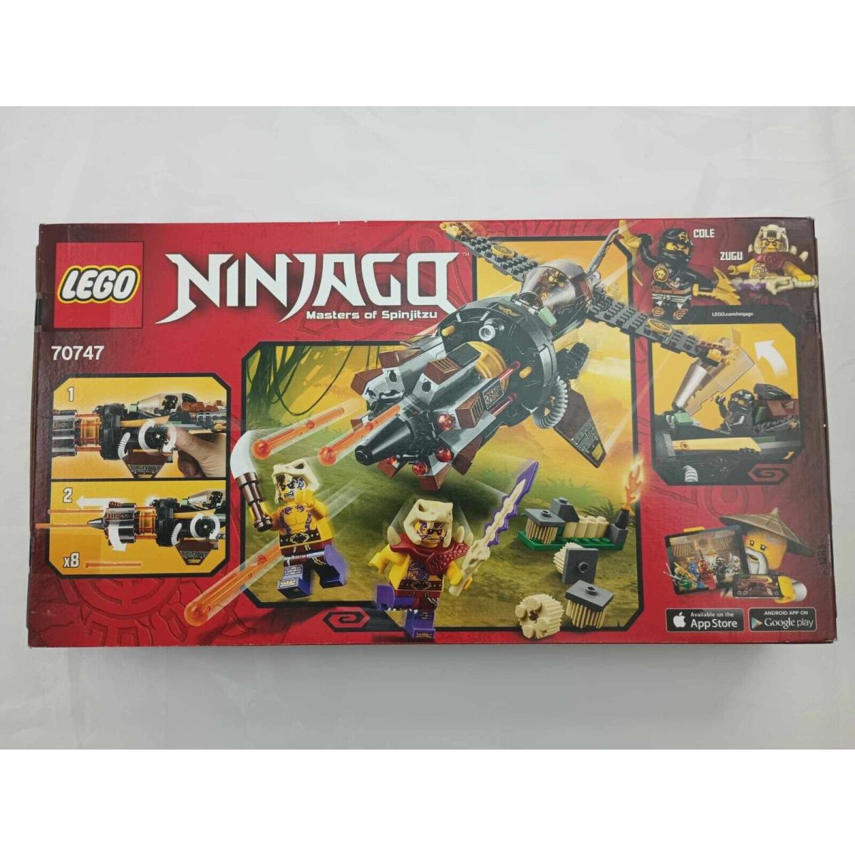 Lego Ninjago Boulder Blaster 70747