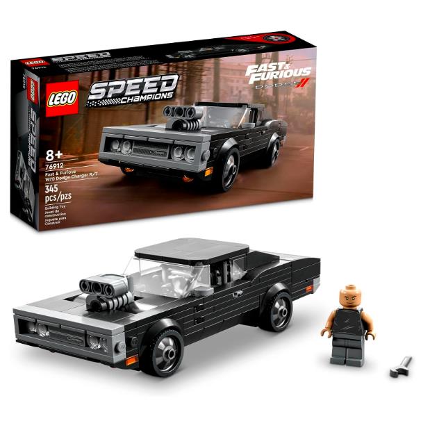 Fast Furious Doge Charger 1970 Toy Muscle Car Lego Dominic Toretto Mini Figure