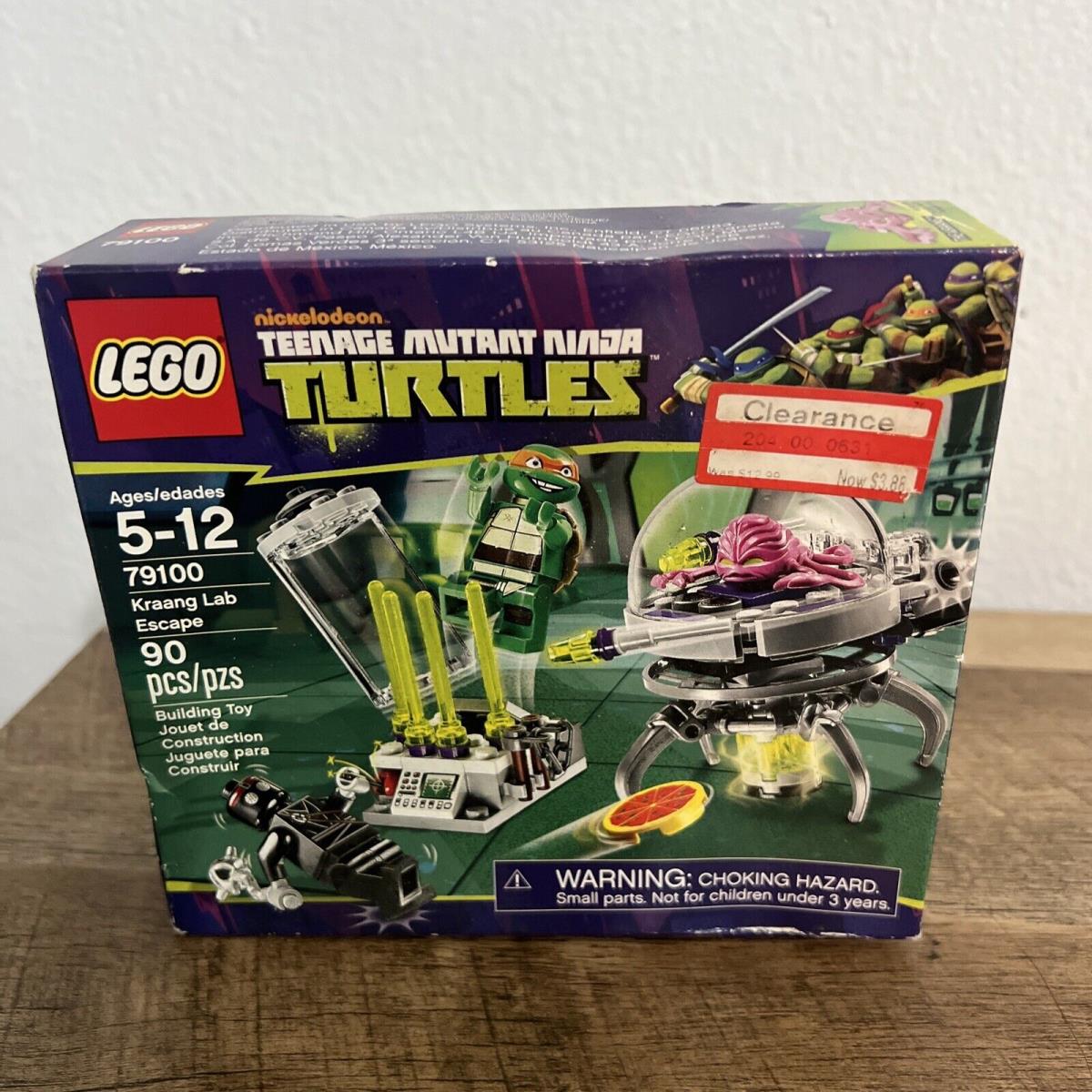 Lego Teenage Mutant Ninja Turtles: Kraang Lab Escape 79100 See Box Condition