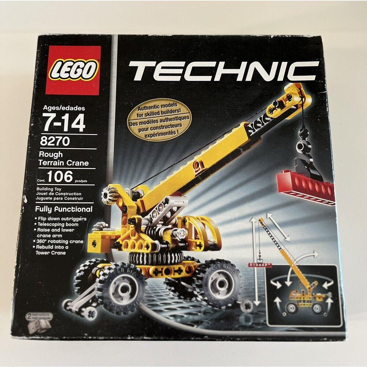 Lego Technic: Rough Terrain Crane 8270 Retired