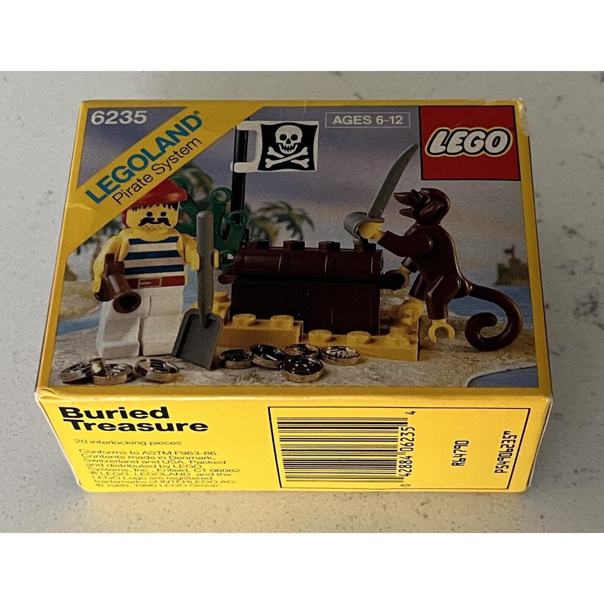 Lego - 6235 Legoland Pirage System Buried Treasure 1990