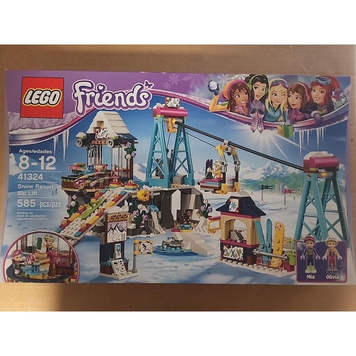 Lego Friends: Snow Resort Ski Lift 41324 Retired Set