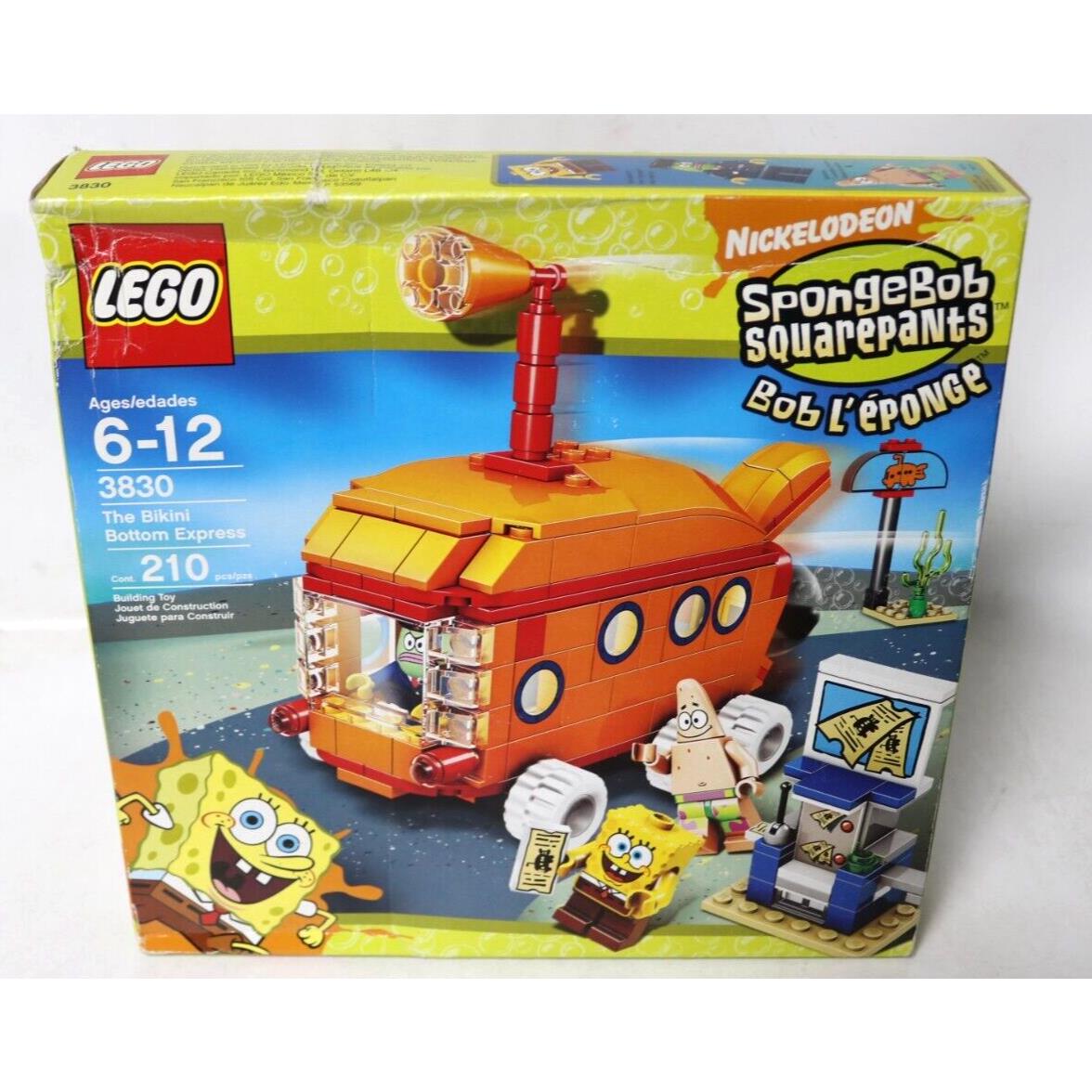 Lego Spongebob Squarepants 3830 The Bikini Bottom Express
