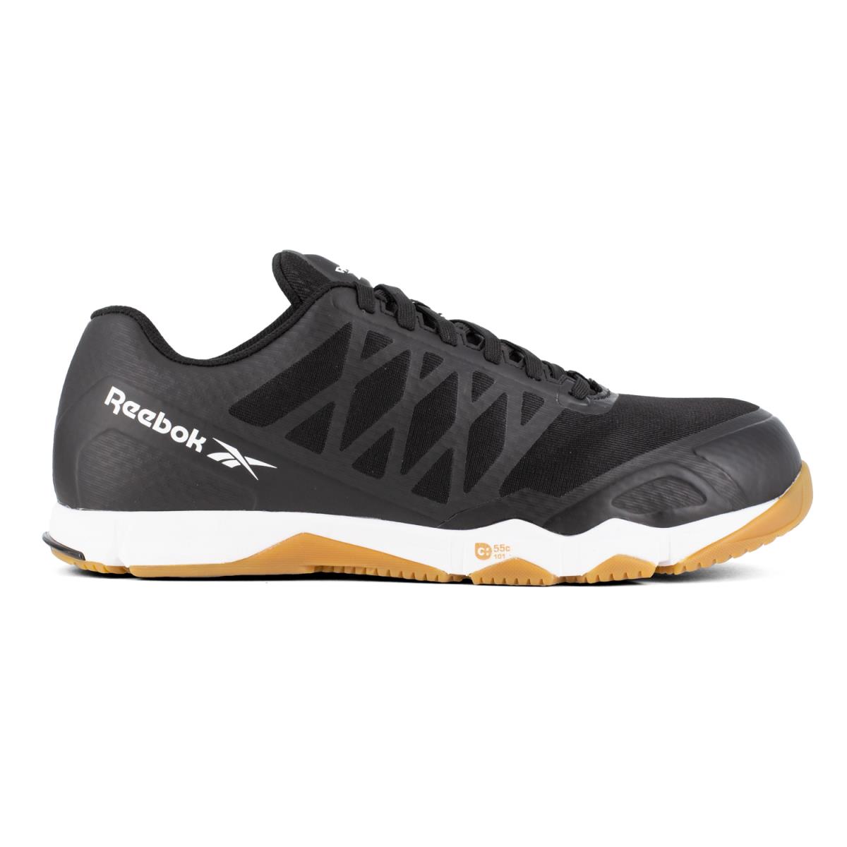 Reebok Womens Black/gum Mesh Work Shoes Speed TR Athletic CT M