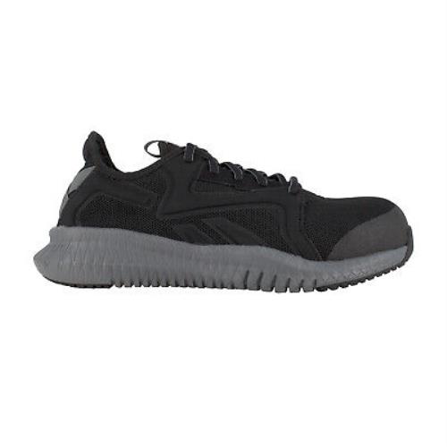 Reebok Womens Black/grey Nylon Work Shoes Flexagon 3.0 CT - Black/Grey