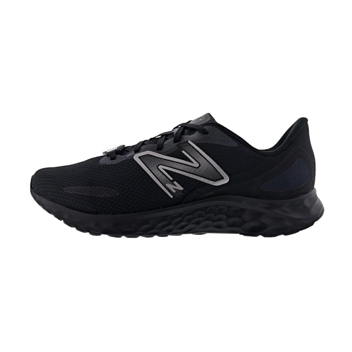 New Balance Men Fresh Foam Arishi v4 MARISSB4 4E Width Lightweight Running Shoes - BLACK / BLACK METALLIC / BLACK