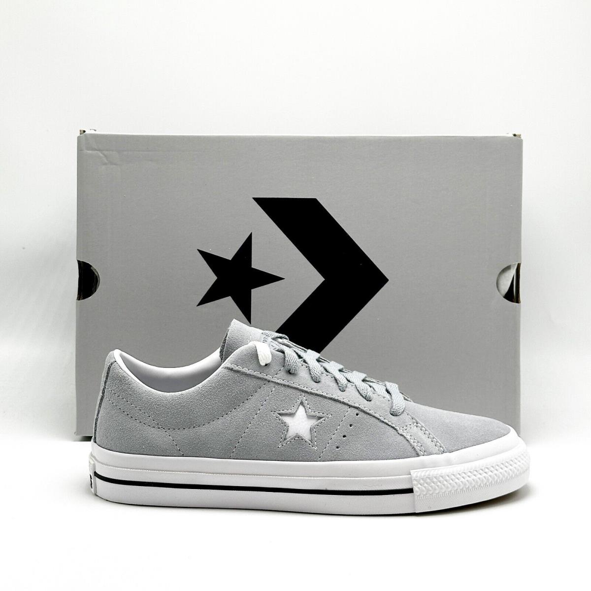 Unisex Converse One Star Pro Skateboard Shoes Wolf Gray A04600C
