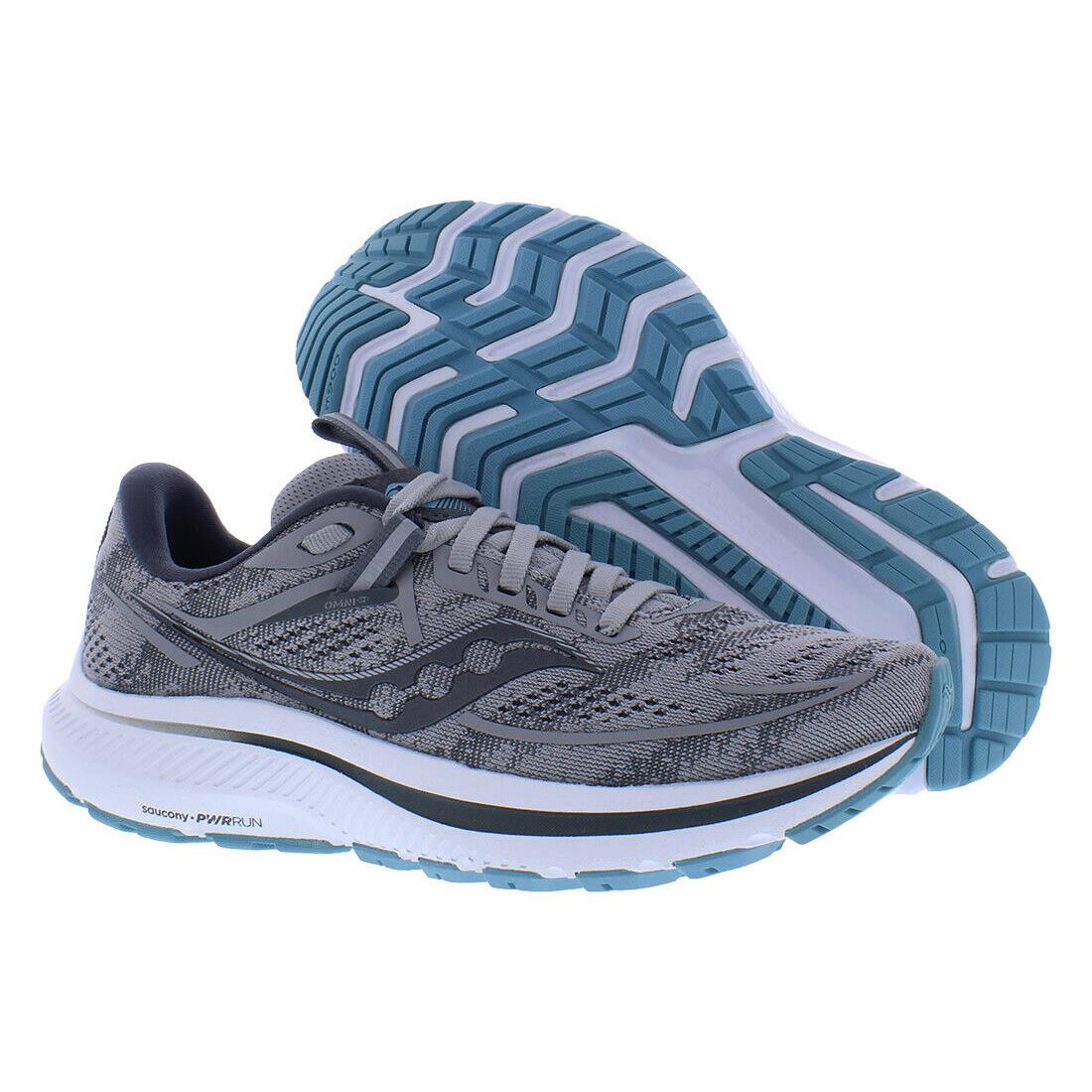 Saucony Omni 21 Women s Size 9.5 Running Shoes Alloy/rainfall S10762-20 - Alloy/Rainfall