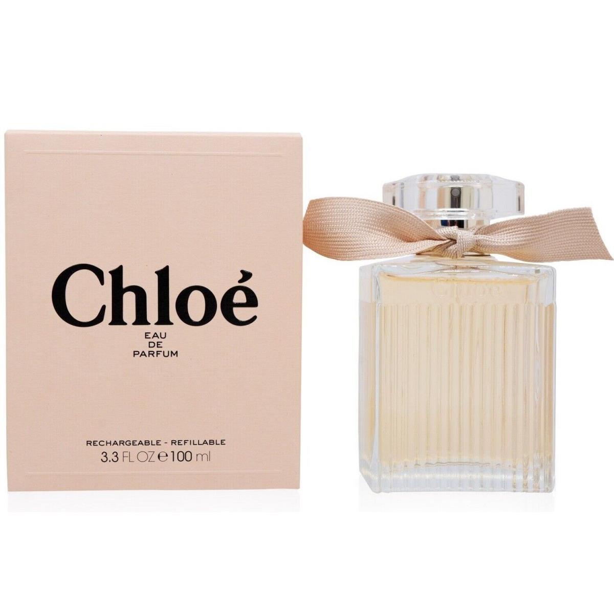 Chloé 3.4 oz / 100 ml Eau de Parfum Women Perfume Refillable Spray