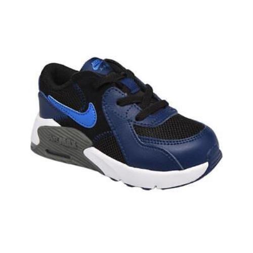 Toddler`s Nike Air Max Excee Black/signal Blue-blue Void CD6893 009 - Black/Signal Blue-Blue Void