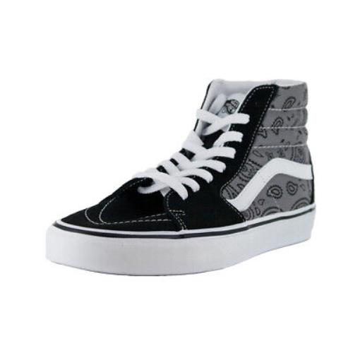Vans Sk8-Hi Sneakers Paisley Grey/true White Skate Shoes