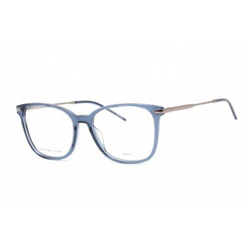 Tommy Hilfiger Women`s Eyeglasses Azure Plastic Frame Clear Lens TH 1708 0MVU 00