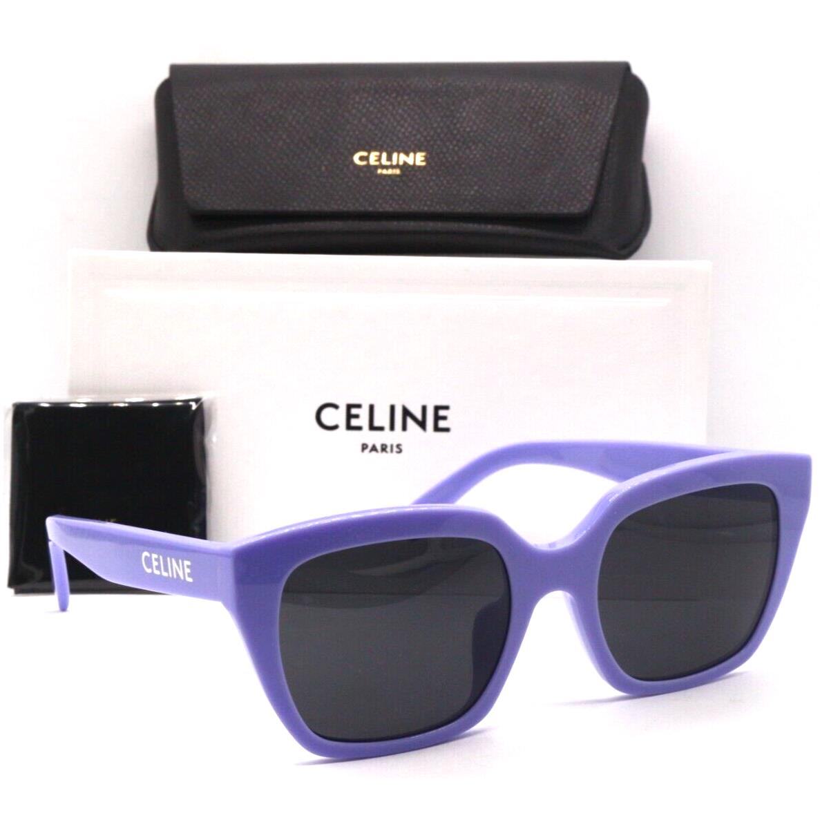 Celine CL 40198F 78A Light Blue/grey Lenses Frame Sunglasses 56-21