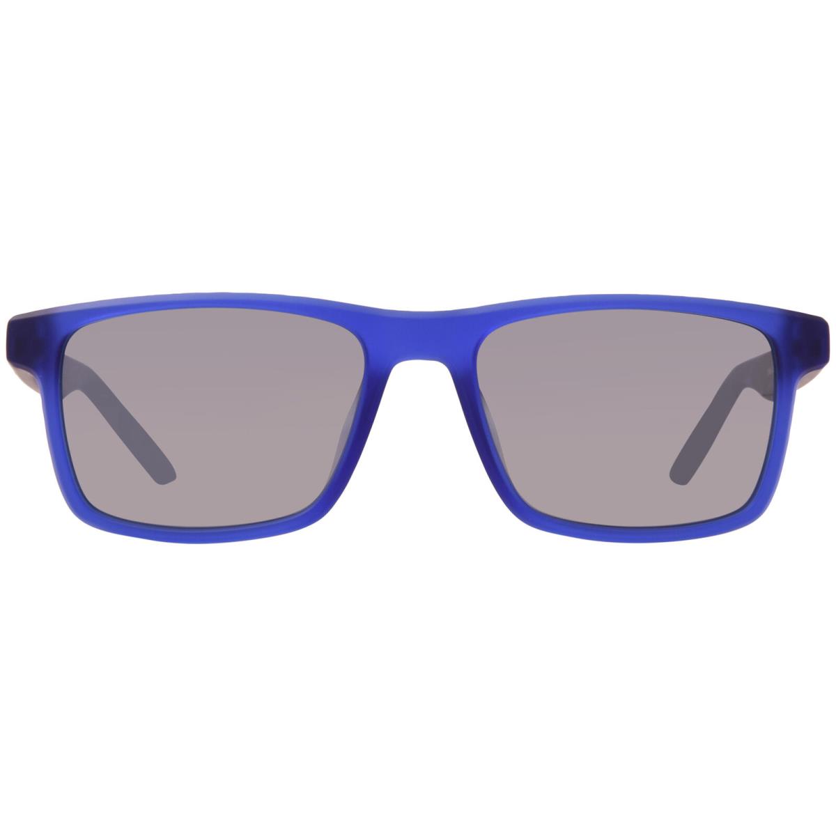 Nike Cheer DZ7380 480 Sunglasses Youth Kids Matte Game Royal/silver Flash 49mm - Frame: Blue, Lens: Silver