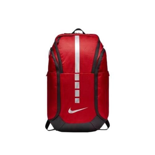 Nike Hoops Elite Pro Max Air Basketball Backpack Red/ Black/ Grey BA5554 657 - Red