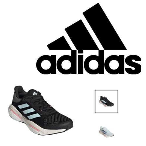 GY3485 Adidas Solar Glide 5 Running Shoe - Black/Pink