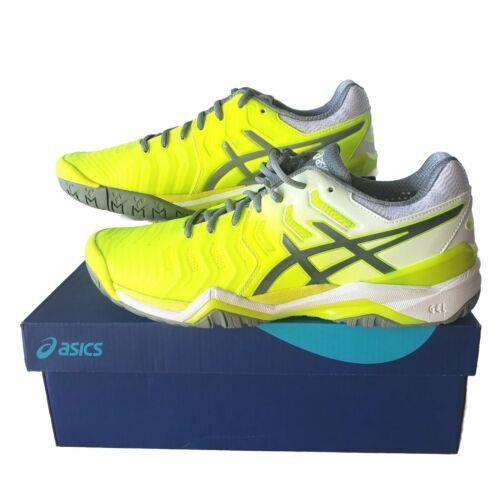 Size 11 - Asics Womens Gel Revolution 7 Yellow/grey Running Shoes Sneakers