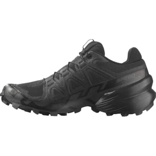 Salomon Women`s Speedcroos 6 Trail Running Shoes Black/phantom Size Options
