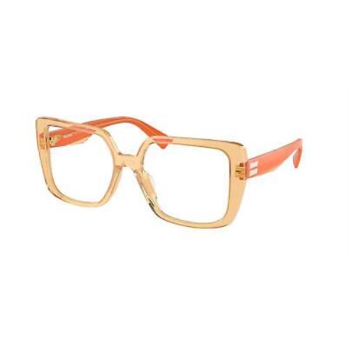 Miu Miu 06VV Eyeglasses 12M1O1 Orange