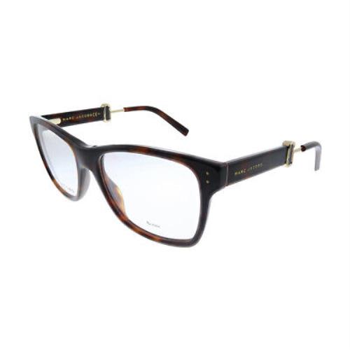 Marc Jacobs Havana Acetate Eyeglasses 53mm - Frame: Brown