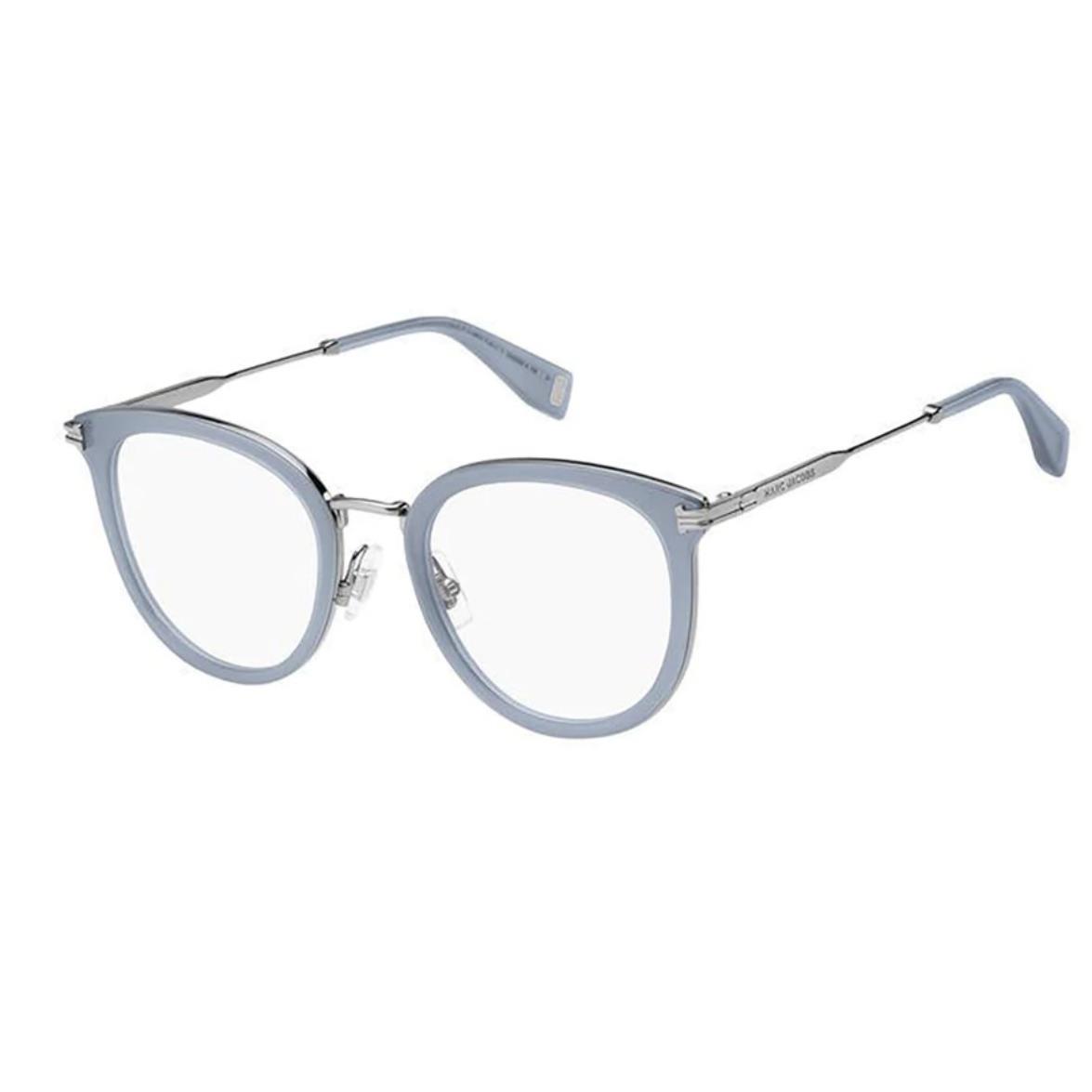 Marc Jacobs Demo Oval Ladies Eyeglasses MJ 1055 0R3T 50 Womens Frames Azure/blue - Frame: Blue