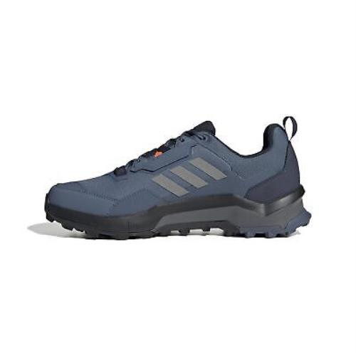 Adidas Men`s Terrex Ax4 Gore-tex Hiking Sneaker 11 Wonder Steel Grey Impact - Wonder Steel/Grey/Impact Orange
