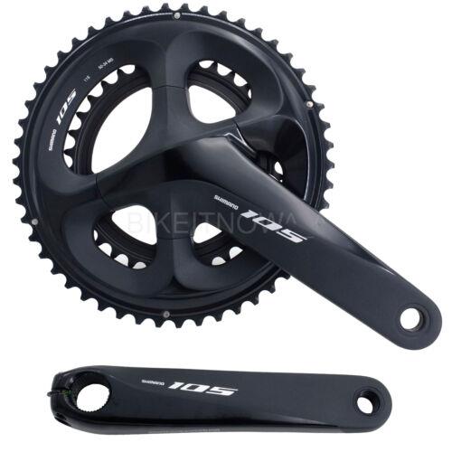 Shimano FC-R7000 105 Road Bicycle Crank Set 172.5mm Chainring 50/34t W/o BB