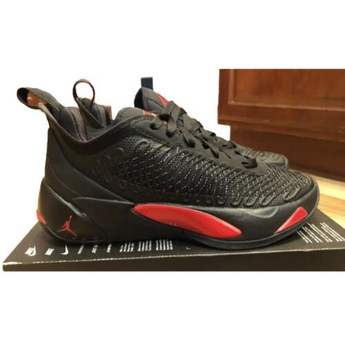 Nike Jordan Luka 1 Black University Red Dark Grey DN1772 060 Men`s Size 7