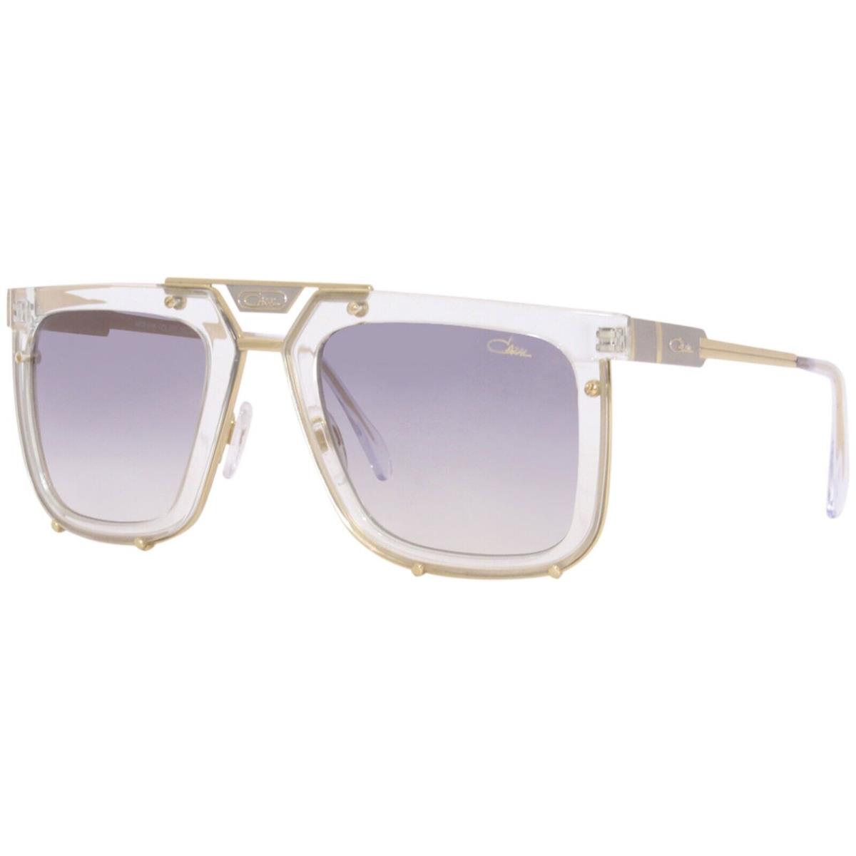 Cazal Legends Mod. 648 Col. 003 Crystal Gold Plated Sunglasses Made IN Germany - Frame: Crystal/Gold, Lens: Gray