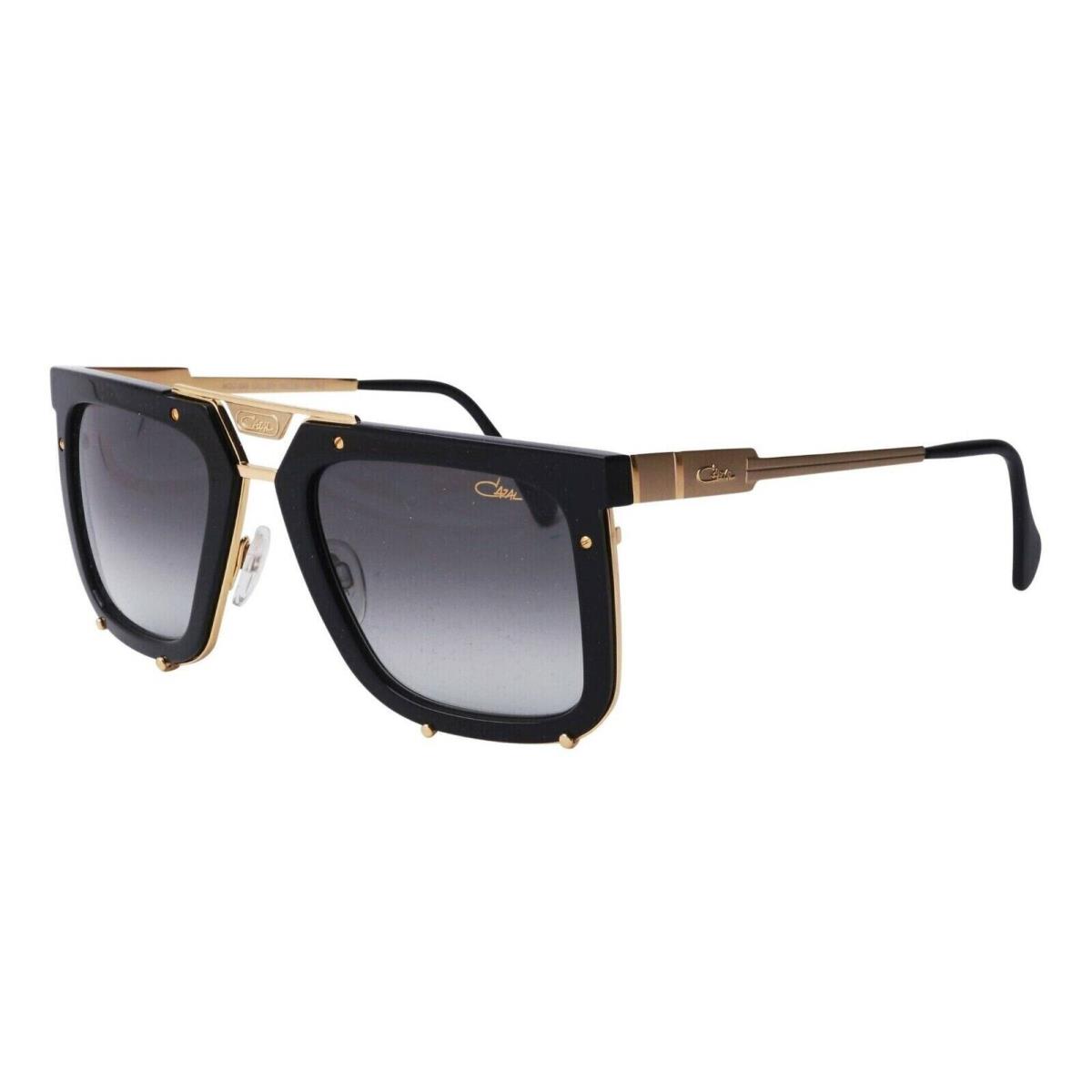 Cazal Legends Mod. 648 Col. 001 Black Gold Plated Sunglasses Made IN Germany