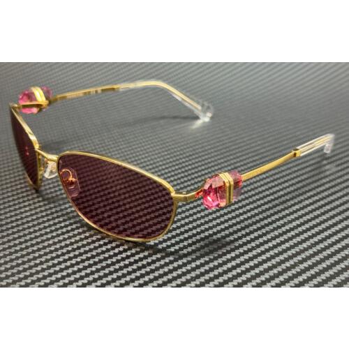 Swarovski SK7010 400484 Gold Pink Women`s 59 mm Sunglasses