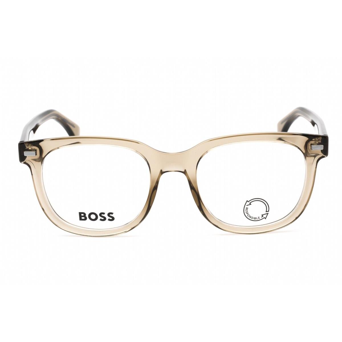 Hugo Boss Boss 1444/N 009Q Eyeglasses Brown Frame 52mm