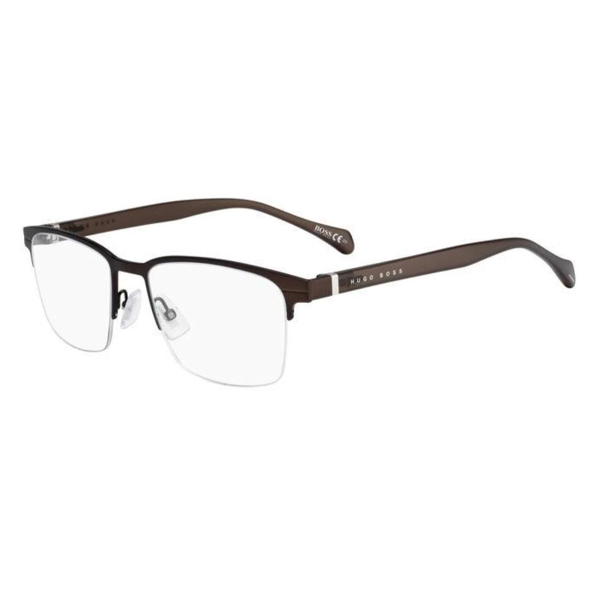 Hugo Boss Boss 1120 YZ4 Square Matte Brown Eyeglasses