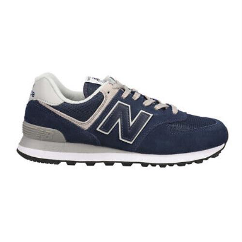 New Balance 574 Lace Up Mens Blue Sneakers Casual Shoes ML574EGN