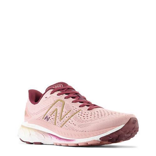 Women`s New Balance Fresh Foam X 860v13 Running Shoe W860R13 Pink Multi Synthet - PINK MULTI