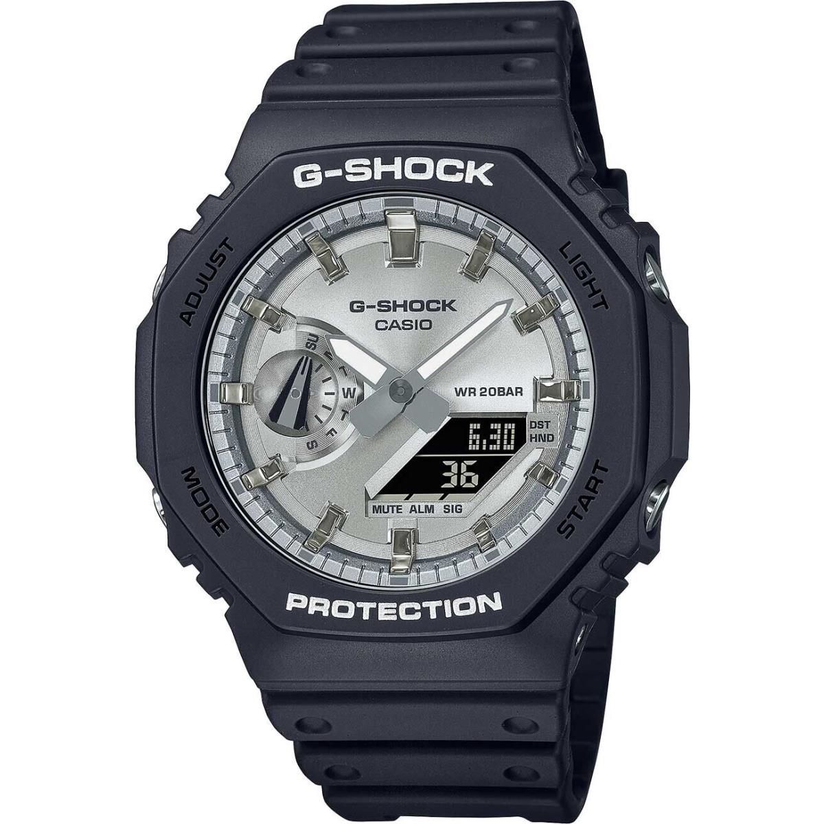Casio G-shock GA-2100SB-1A Carbon/resin Black Digital Quartz Watch
