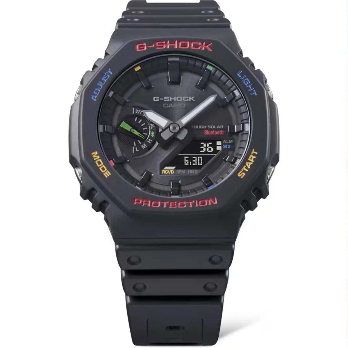 Casio G-shock GAB2100FC-1A Analog-digital Tough Solar Black Men`s Watch