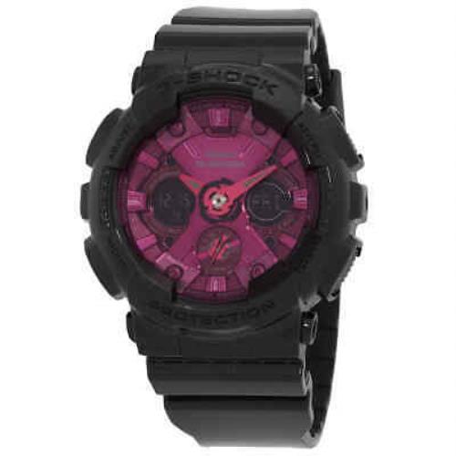 Casio G-shock Alarm World Time Quartz Analog-digital Pink Dial Unisex Watch