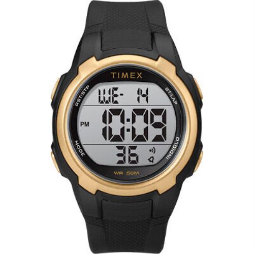 Timex T100 Black/gold - 150 Lap TW5M33600SO