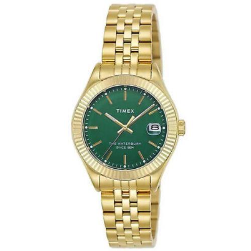 Timex TW2V31700 Waterbury Legacy Women`s Analog Watch Gold-tone Steel Bracelet